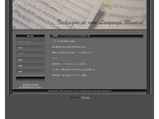 Technique de mon Language Musical