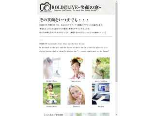 デザイン事務所　BOLD@LIVE-笑顔の窓-