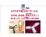 お手軽、お気軽、簡単エステ!プラチナ電子ローラー専門サイト【フェイスジャポン】
