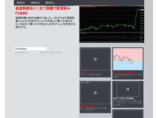 返金制度ありのFXとBO教材販売サイト