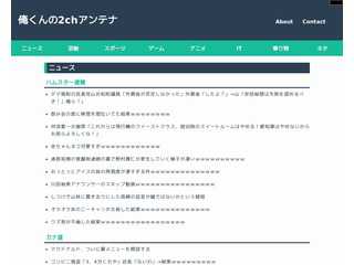 俺くんの2chアンテナ