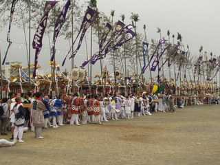 寸雅爺の神輿と祭りと散歩