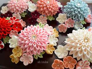 つまみ細工 shizuka  *小さなお花畑＊*