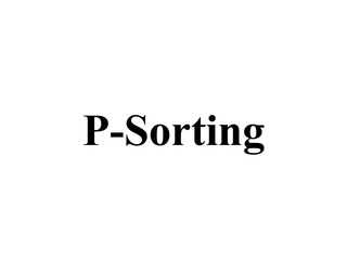 P-Sorting