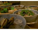 港区大門の《割烹着料理やよい》です